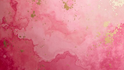 Fototapeta premium Stunning Pink & Gold Abstract Texture, AI-Generated Rhodonite Marble Effect