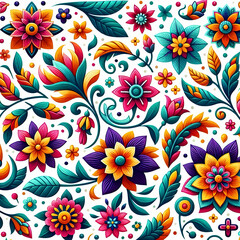 Fototapeta premium seamless floral pattern