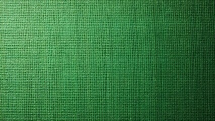 Fototapeta premium Rustic Green Burlap Texture, Rough Weave, Natural Fiber Background