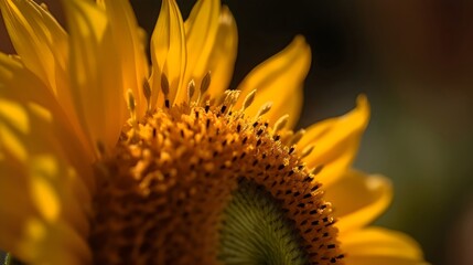 Closeup of a Sunflower