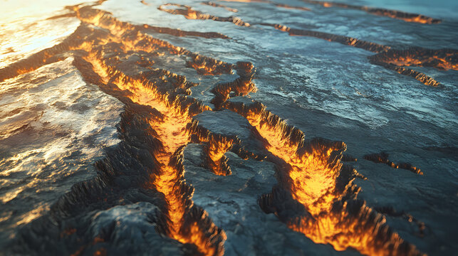 Convergent tectonic plate boundary, illustration. Tectonic. Illustration