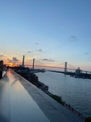 Bridge in Sunset