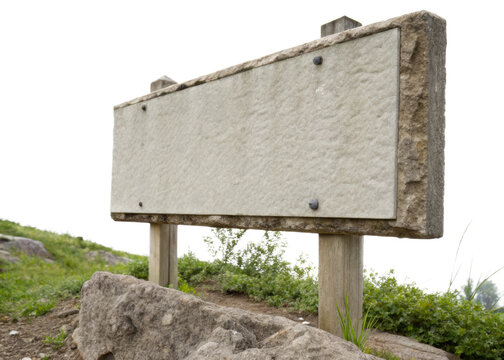 Stone Signboard