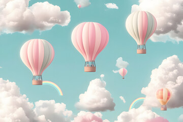 Obraz premium air balloons