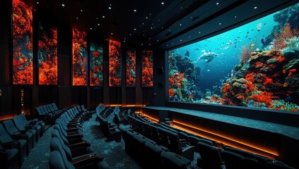Immersive Underwater Cinema Experience