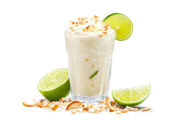 Fototapeta premium mojito cocktail isolated on white background