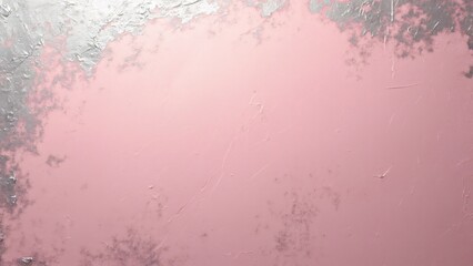 Fototapeta premium Pink & Silver Metallic Texture, Abstract Shiny Background