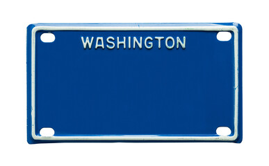Washington License Plate