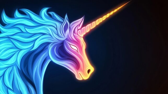 Neon Unicorn