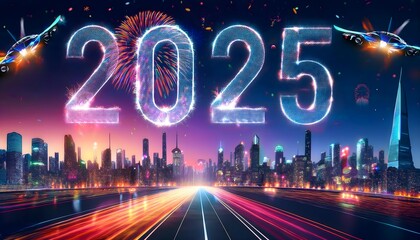 Happy New Year 2025: Celebrate with Fireworks, Champagne, Confetti, Sparkles, Balloons, Festive Lights, Joyful Decorations, Countdown to Midnight, and a Shiny Future Full of Hope and Cheer!