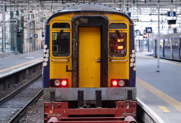 Grungy British Train