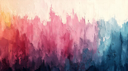 A vibrant abstract background featuring a gradient of pink, purple, and blue hues, evoking a sense of calm and creativity.
