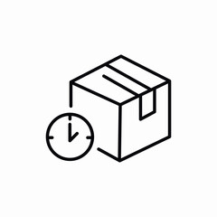 delivery time icon sign vector