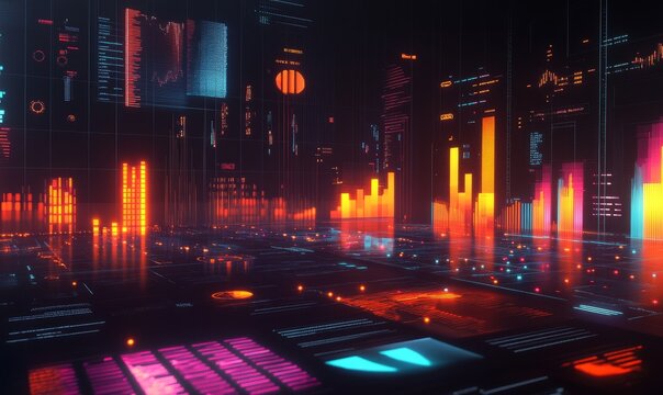 Data analytics concept, sort by type and category criteria, classify and categorize by parameter