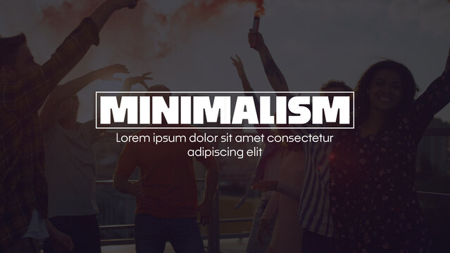 Minimalism | Stylish and Sleek Typography Animation for Marketing and Branding Projects
