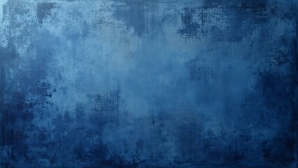 Obraz premium Aged Leather Book Cover, Blue Background, Golden Filigree, Vintage Texture