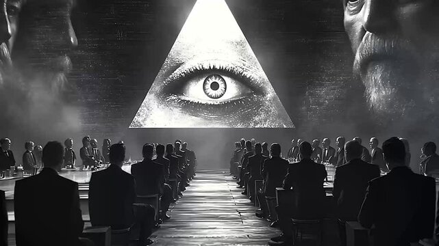 New world order secret society meeting.
