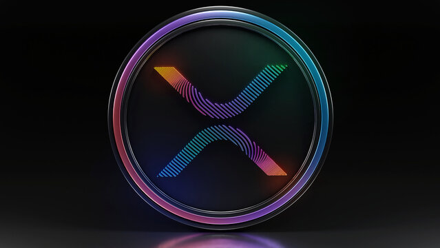 XRP logo in front view