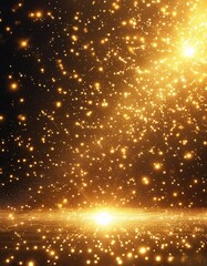 Obraz premium golden christmas background