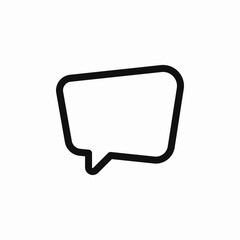 speech bubble icon sign vector