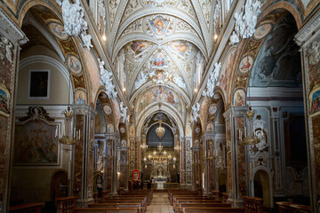 Chiesa di San Francesco di Paola, late gothic and mannerist styled church in Palermo, Italy	

