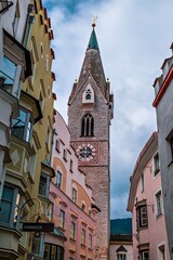 Obraz premium The parish church of St. Michael in Brixen in South Tyrol, Italy.