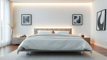 minimalist, reading room, modern bookshelf, plush chair, interior design, home decor, living room, library, study, cozy, comfortable, simple, clean, white, wood, book, reading, relax, peaceful, quiet,