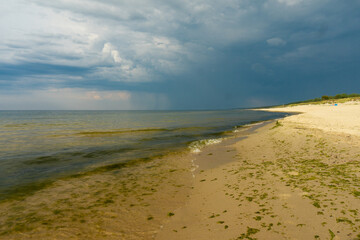 Plaża. Mierzeja Wiślana. Piaski.