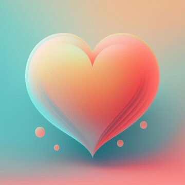 background with heart