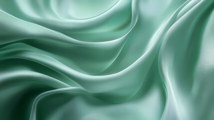 Obraz premium Soft green background with a fine grain texture, ideal for design or wallpaper. Celadon. Illustration