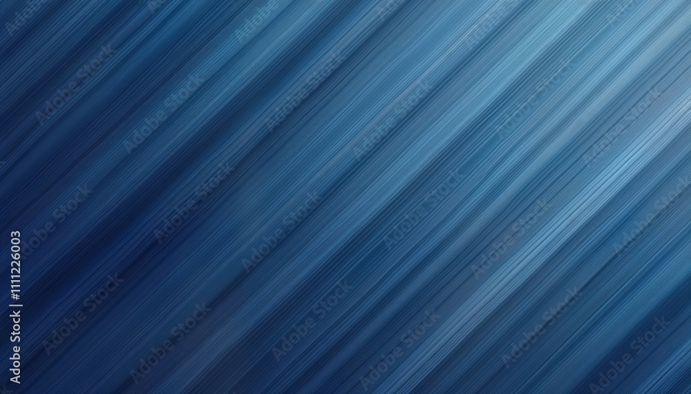 Fototapete Abstract modern design featuring dynamic blue background pattern. Diagonal stripes, texture create visually captivating effect. Illustration trendy geometric pattern with subtle variations in shade,