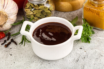 Japanese traditional brown sauce Tonkatsu