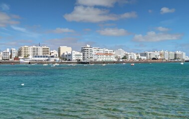 ville d'Arrecife, capitale de Lanzarote aux canaries en Espagne