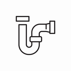 water pipe icon sign vector