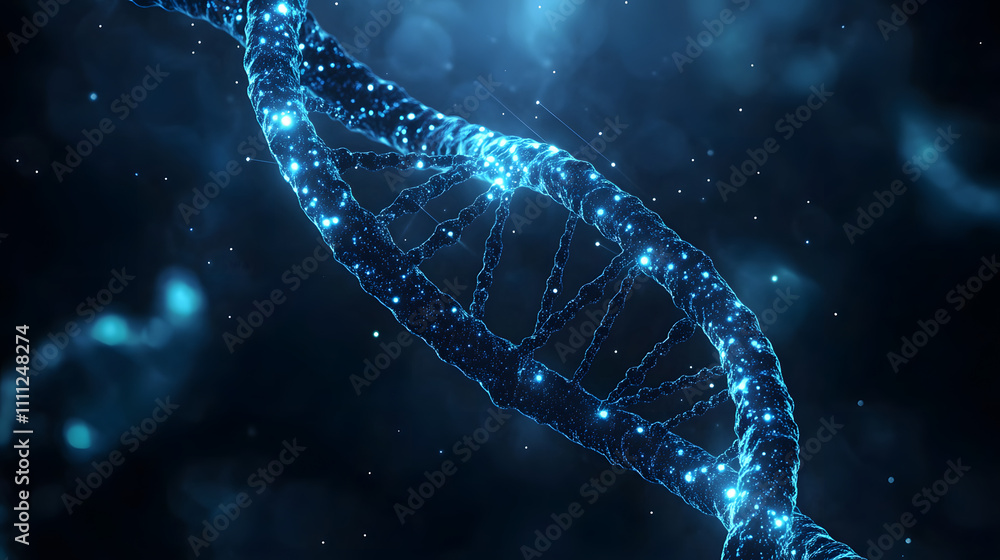 Poster abstract dark and blue digital background. big data digital code, data communication and transfer of