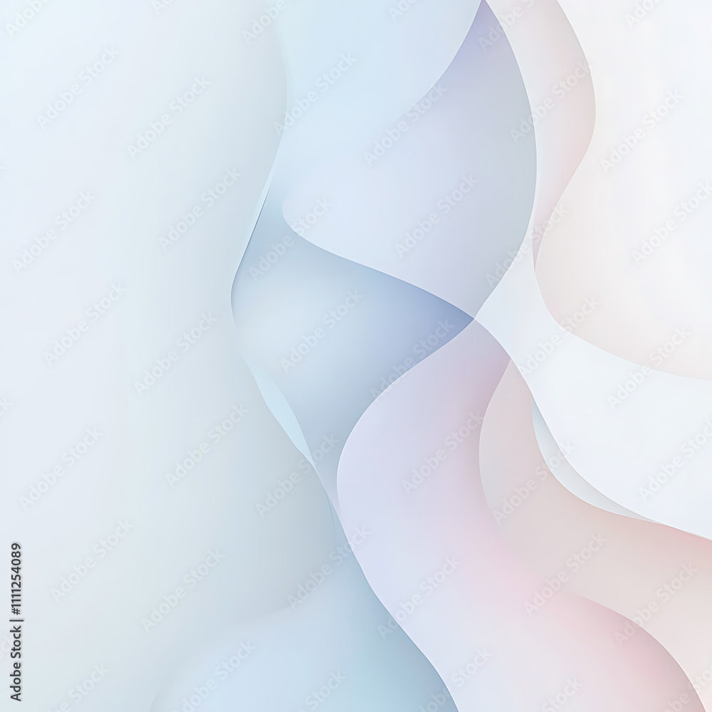 Poster a plain white background with subtle gradient shades, demonstrating a minimalist design concept