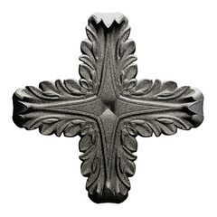 Vintage Baroque Scroll – Elegant 3D Ornament