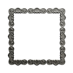 Luxury Engraved Rococo Ornament – Vintage Baroque Scroll