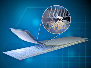Velcro strip diagram