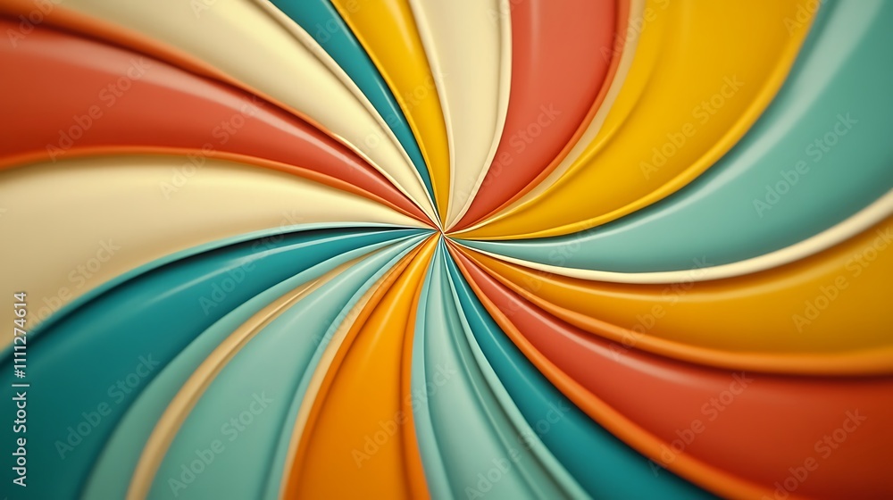 Poster a vibrant, swirling pattern of colors creating a dynamic, abstract visual effect.