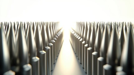 Industrial precision tools arrangement workshop setting close-up view minimalist design concept