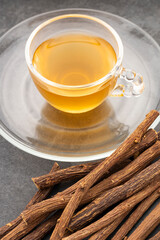 Licorice infusion, to take care of your digestive well-being - Glycyrrhiza glabra.
