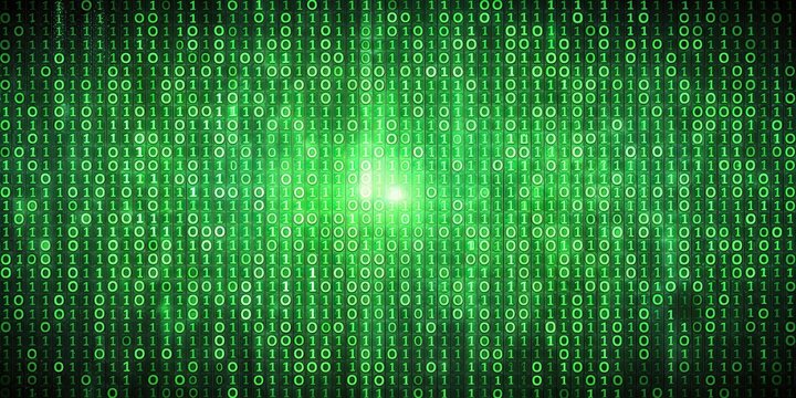 Green numerical code sequence algorithm, green, code, numerical, sequence, algorithm, technology, data, digital