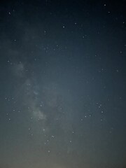 Night sky full of stars and milky way

