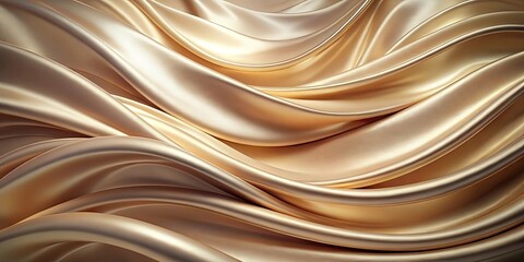 Fototapeta premium Elegant silk waves background with minimalistic satin ripples, black, soft, waves, silk, crumples, elegant, minimalistic, satin