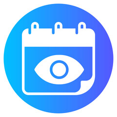 eye gradient icon