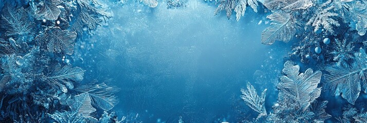 winter holiday solid background, copy space 