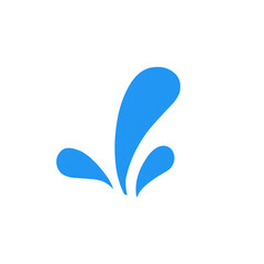 water splash vector illustration