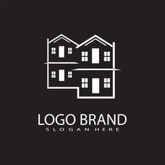 home logo template that is unique and simple