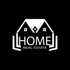 home logo template that is unique and simple